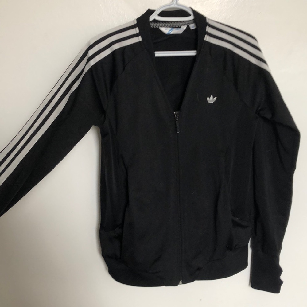 Black adidas jacket